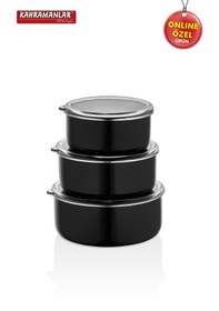 Resim Kahramanlar Prime Emaye Saklama Kabı 3'lü 