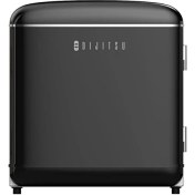 Resim Dijitsu DB80RBL Retro Mini Buzdolabı Siyah 