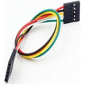 Resim 5 PİN 0,25MM KABLOLU DUPONT KABLO 10CM - TEK TARAFLI 