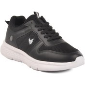 Resim WALKWAY M-25501 M Siyah-Beyaz Erkek Spor Ayakkabı Volis 