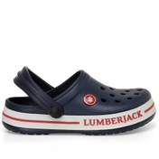 Resim Lumberjack DEVON 4FX Lacivert Erkek Çocuk Sabo Terlik 