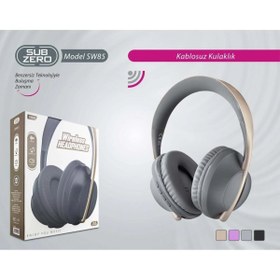 Resim Subzero Sw-85 Kablosuz Bluetooth Kulaküstü Kulaklık 