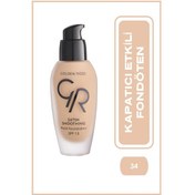 Resim Golden Rose Satin Fluid Fondöten 34 