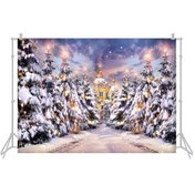 Resim Reedark Noel Temalı 2.1x1.5m Fotoğraf Stüdyo Fon Perdesi - W-868 Model 