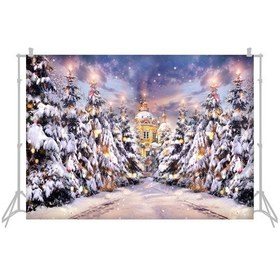 Resim Reedark Noel Temalı 2.1x1.5m Fotoğraf Stüdyo Fon Perdesi - W-868 Model 
