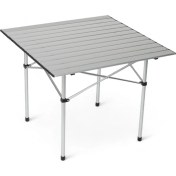Resim Katlanabilir Kamp Masası Alüminyum Büyük Boy 70X70X55 cm 