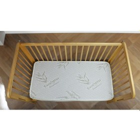 Resim Mega Life 45x80x15 Cm Bebek Ve Çocuk Yatağı Sünger Park Yatak Anne Yanı Ve Bebek Yatakları Ultra Lüx Full Ortopedik 