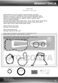 Resim OTO CONTA 40152104S MOTOR TAKIM CONTA ALT KEÇELI MEGANE KANGOO SC 