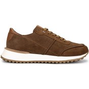 Resim Tamer Tanca Erkek Hakiki Deri Kahverengi Sneakers & Spor Ayakkabı 870 1345 Erk Ayk Y25 Sıgaro Suet Taba 