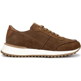 Resim Tamer Tanca Erkek Hakiki Deri Kahverengi Sneakers & Spor Ayakkabı 870 1345 Erk Ayk Y25 Sıgaro Suet Taba 