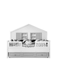 Resim Vizyon Mia Montessori Yavrulu Karyola Bebek Montessori 90x190 Cm 