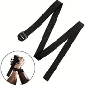 Resim Nefes Alabilen Naylon Kol Yarışması ve Spor Bandı | Güvenli Uygunluk İçin Ayarlanabilir Bilek Desteği Kayışı | Kol Egzersizleri ve Bilek Eğilimleri İçin İdeal | Dayanıklı PA Malzeme, Kol Kas Desteği | Güvenli Bilek Kayışı | Nefes Alabilen Naylon 