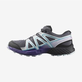 Resim Salomon 477332 Speedcross J Turbulence/ballad Blue/liberty Kadın Outdoor Ayakkabı Mavi 