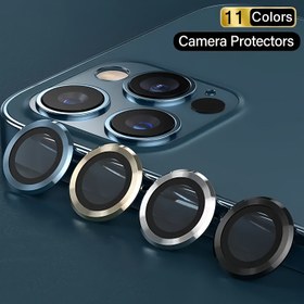 Resim Uyumlu iPhone 11 12 13 14 15 16 17 Pro Max mini Pro Plus 16e 17Air Alüminyum Alaşım Metal Tam Kaplama Kamera Lens Koruyucu ve Temperli Cam 