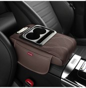 Resim Dashanshop Xuanhuang Kahve Rengi Multifonksiyonel Konsol Organizatörü Ve Kolçak Yastığı 