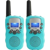 Resim Geekyou Çocuklar İçin Kablosuz Walkie Talkie, Akıllı Gelişim Ve Aile Etkileşimi İçin Eğitici Araç, 2 Adet Yeşil Pil Dahil Değil 