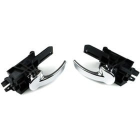Resim Bross Otomotiv Nissan Qashqai J10 Mk1 Uyumlu Kapı Iç Açma Kolu Set 80671-jd00e, 80670-jd00e 