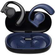 Resim Wealthglow Huawei, Ve Xiaomi'ye Uygun Açık Tip Kulak Içi Spor Bluetooth Kulaklık Tws Kablosuz Süper Uzun Pil Ömrü Xvq1x1 