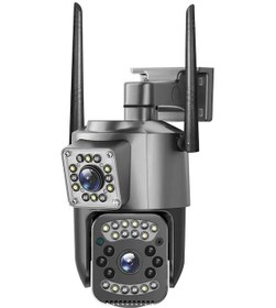 Resim Avenir Av-m07w 2 Kameralı 4mp Wifi Gece Görüşlü İnsan Algılama Onvif Kamera 