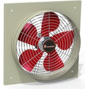 Resim Fanex 70 Cm Psmk600 230V Monofaze Kare Kasa Aksiyal Aspiratör Fan 