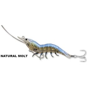 Resim Live Target Shrimp 7Cm 3.5Gr Lrf Spin Karides Silikon Yem 