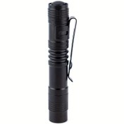Resim BXE Ultra-Kompakt LED El Feneri - Yüksek Parlaklık 1000 Lümen, Alüminyum Alaşım, Siyah, Q5 LED, Kuyruk Anahtarı, AAA Pil ile Çalışır (Pil Dahil Değildir), Ev ve Dış Mekan Kullanımı İçin İdeal 