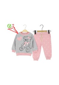 Resim Kız Bebek Takım 00092 Gül Kurusu 