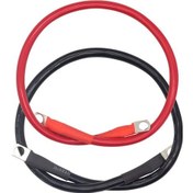 Resim Fortunelane Kırmızı-siyah 4awg Bakır Reçine Akü Kablosu, 150a 60cm, Toprak Bağlantı Seti 