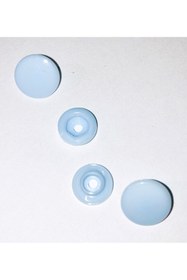 Resim SeraSelin Kalite Garantili T5=12,4 Mm Dikişsiz Mavi Çıtçıt Seti, 10 Adet, Plastik Mavi Çıt Çıt 