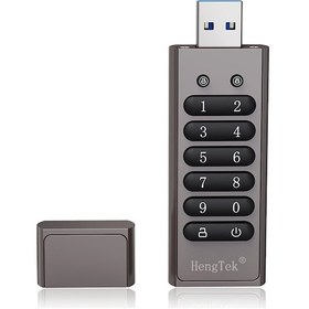 Resim Springsun 32 GB 256-bit Şifreli Usb Sürücü Şifre Güvenli Flash Sürücü Usb3.0 U Disk Desteği Sıfırlama 