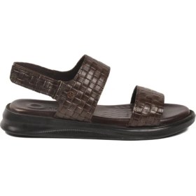 Resim Pierre Cardin Kahve Hafif Erkek Sandalet PC-7334 M 