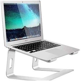 Resim Ergonomik Alüminyum Katlanır Bilgisayar Standı - 10-17 İnç 