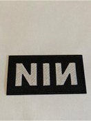 Resim StüdyoÜmitTişört Nıne Inch Nıels (nın) Logo Patch-peç,arma,kot Yaması 