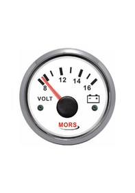 Resim Voltmetre 12v Beyaz 