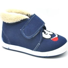 Resim Sanbe Cırtlı Panduf Erkek Ayakkabı Lacivert 