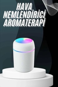 Resim shopwave Hava Nemlendirici Buhar Makinesi Led Işıklı USB Dekoratif Nemlendirici 