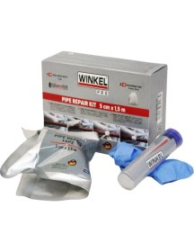 Resim Pro Epoksi Boru Tamir Kiti – Sıhhi Tesisat Su Kaçakları ve Çatlak Borularda Hızlı Onarım 5cm x 1,5m 