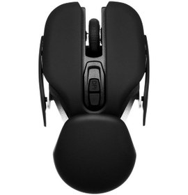 Resim Kablosuz 2.4G 10 M İletim Mesafeli 3 Seviyeli Ayarlanabilir DPI Ergonomik Mouse 