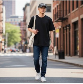 Resim Hedea Unisex Vintage Eskitme Beyzbol Şapkası Crush Nakışlı Ayarlanabilir Siyah Pamuklu Cap 