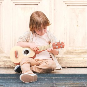 Resim Speedy Monkey Ukulele - Ahşap 