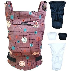 Resim Mamadusbaby Etnik 4 Yenidoğan Set Ergonomik Kanguru 