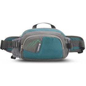 Resim Neevoyu "koşu, Bisiklet Ve Yürüyüş İçin Su Mataralı Outdoor Bel Çantası - Erkek Ve Kadın" Mavi 