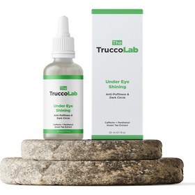 Resim The Trucco Lab The TruccoLab Under Eye Shining Anti-Puffiness & Dark Clircle Caffeine-Vitamin C Green Tea Extract Göz Altı Morluğu ve Torbalanma Karşıtı 