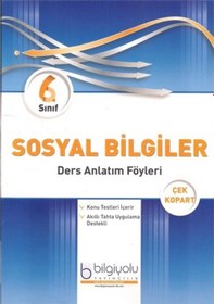 Resim Bilgiyolu Yayınları Sosyal Bilgiler 6. Sınıf Ders Anlatım Föyleri 