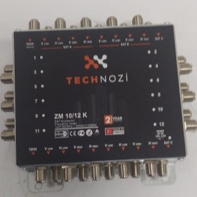 Resim Tecnozi Micro ZM 10\u002F12 - 12 Çıkışlı Santral Multiswitch Adaptör 