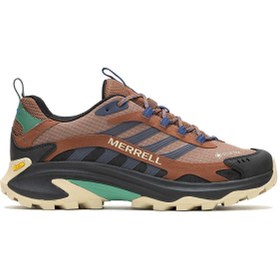 Resim Merrell J037521 Moab Speed 2 Gtx Erkek Outdoor Yürüyüş Ayakkabısı Kahve Siyah 