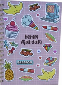 Resim Melimelek Benim Ajandam Sticker 2 Dd-021 Çok Renkli 