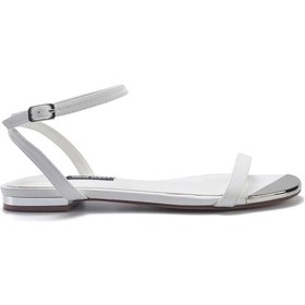 Resim Nine West Maolaıne 5fx Beyaz Kadın Düz Sandalet 000000000101948144 Beyaz 