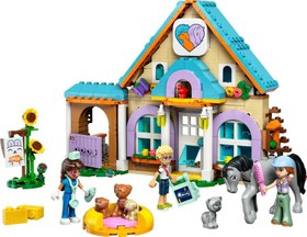 Resim Lego Friends At ve Evcil Hayvan Veteriner Kliniği 42651 