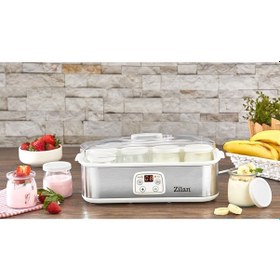 Resim Zilan ZLN6104 1.4 L Dijital Yoğurt Yapma Makinesi 